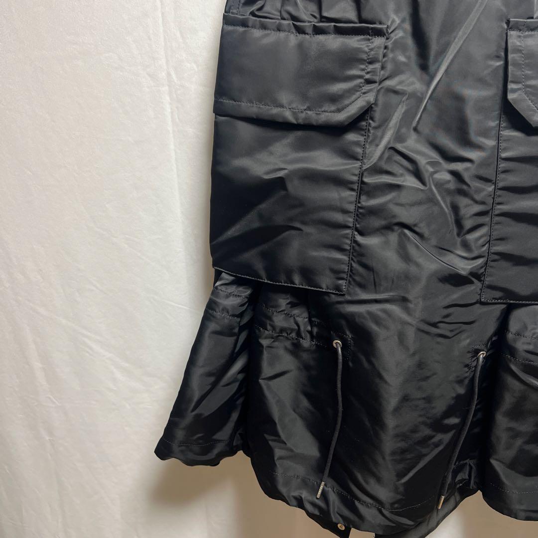 sacai Nylon Twill Mix Skirt ナイロンスカート　1