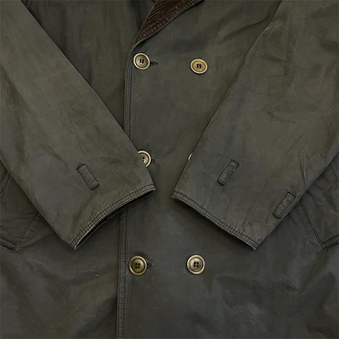 Barbour WHITLEY 復刻トレンチコート 38 オイルド M相当
