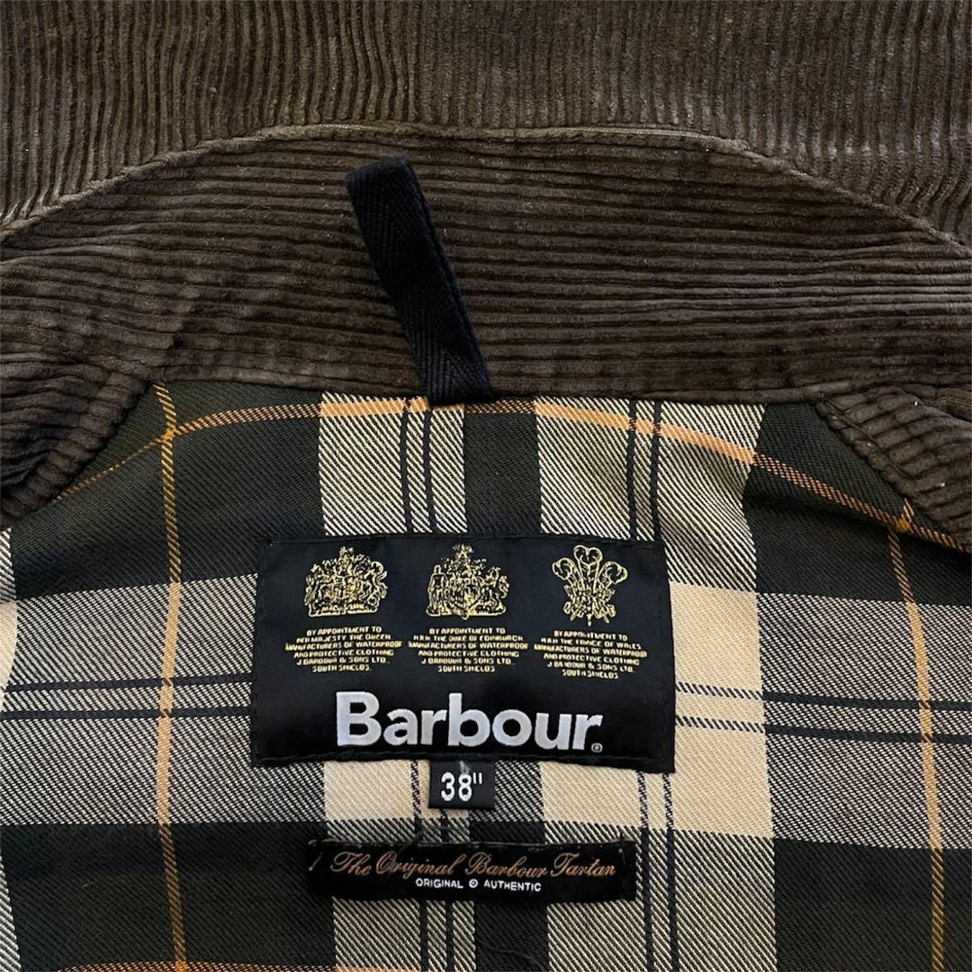 Barbour WHITLEY 復刻トレンチコート 38 オイルド M相当