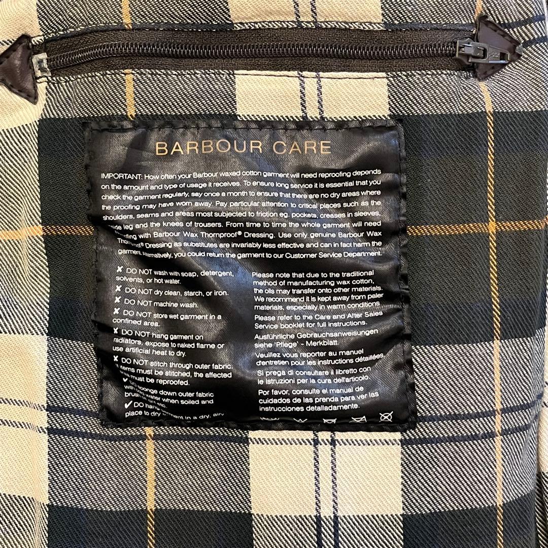 Barbour WHITLEY 復刻トレンチコート 38 オイルド M相当
