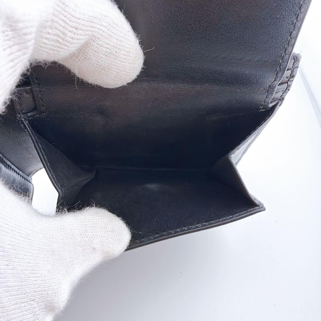 【CELINE（セリーヌ） 二つ折り財布 トリオンフ PVC×レザー】