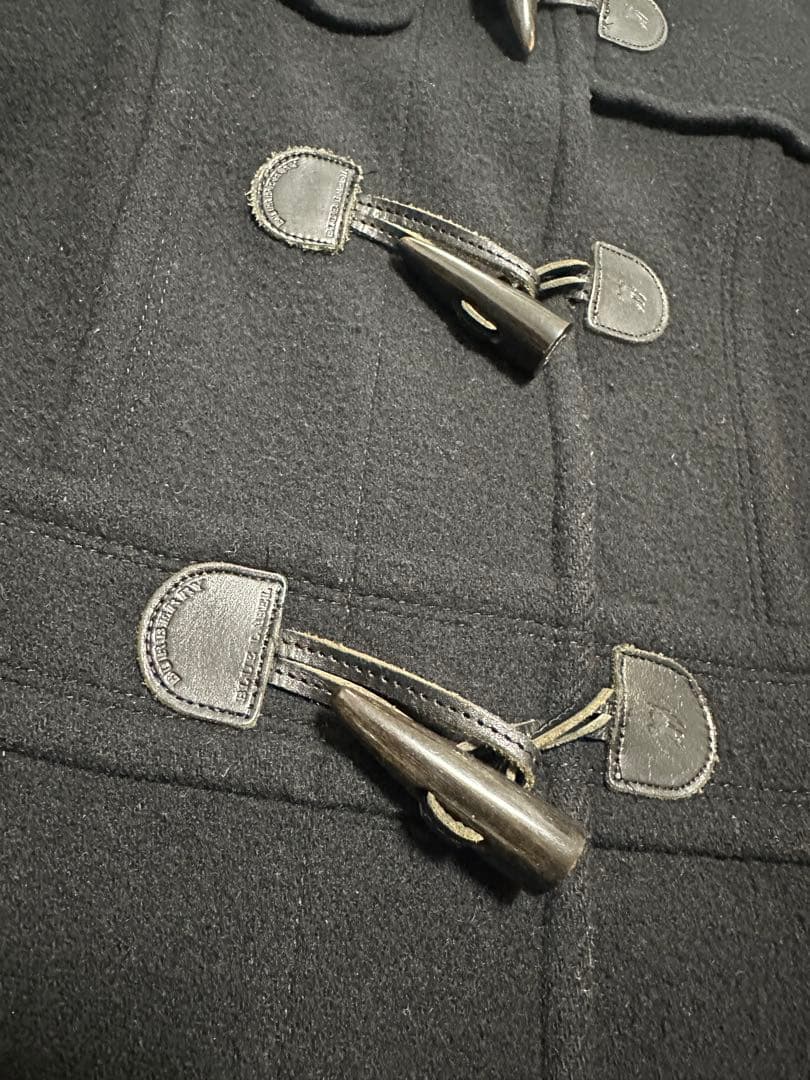 Burberry Blue Label ブラック ダッフルコート