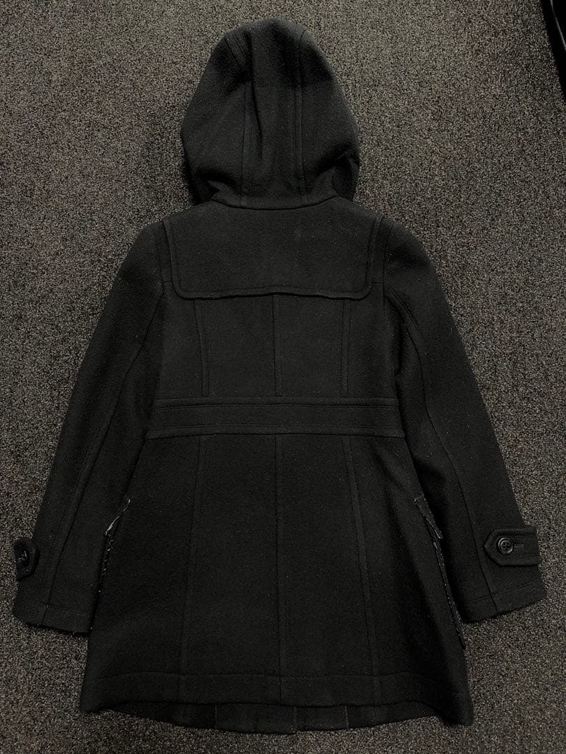 Burberry Blue Label ブラック ダッフルコート
