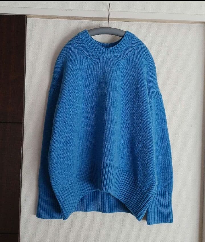 GALERIE VIE　ファインウール クルーネックプルオーバー