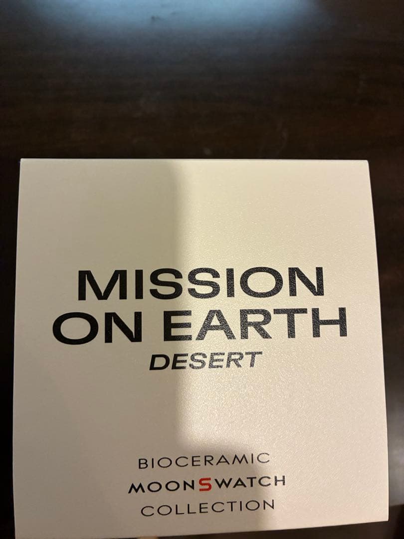 新品オメガスウォッチMISSION ONEARTHDESERTラバーストラップ付