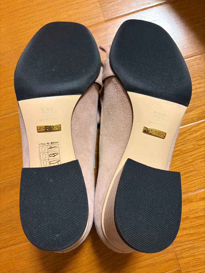グッチ GUCCI◆GGマーモント スエードパンプス(フリンジ付き)36.5