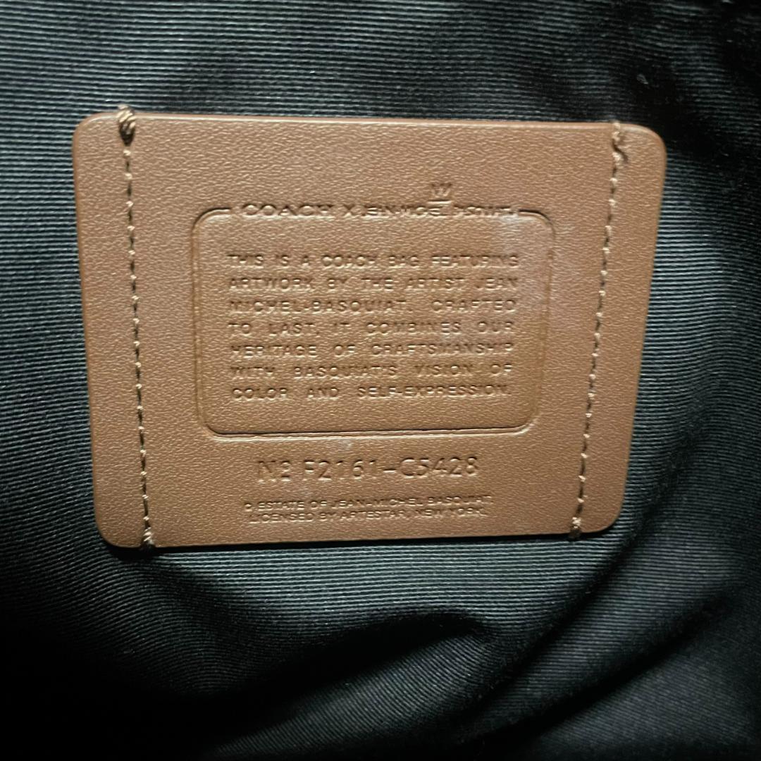 【極美品・希少】コーチ COACH × バスキア Basquia トートバッグ