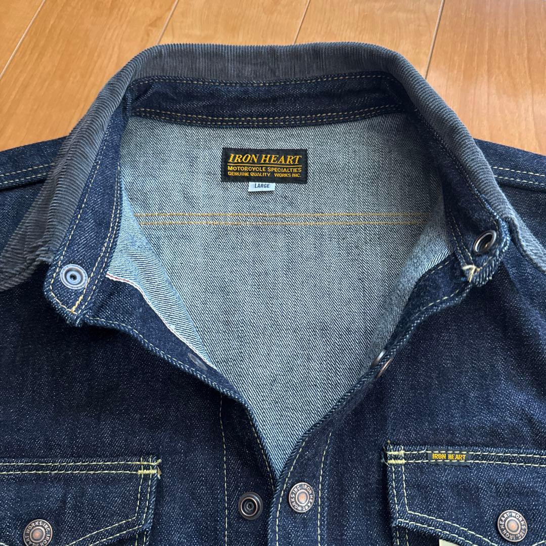 IRON HEART アイアンハート　CPOデニムシャツジャケット　16oz