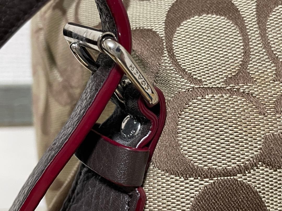 COACH コーチ F37476 シグネチャー リュック 美品