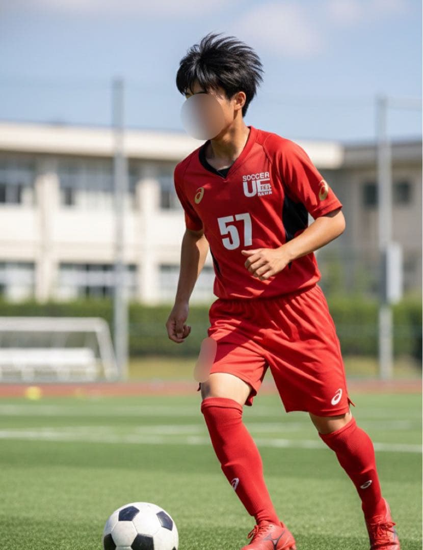 【本日掲載最終日】浦和東高校サッカー部　公式戦ユニフォーム M ホーム&アウェー