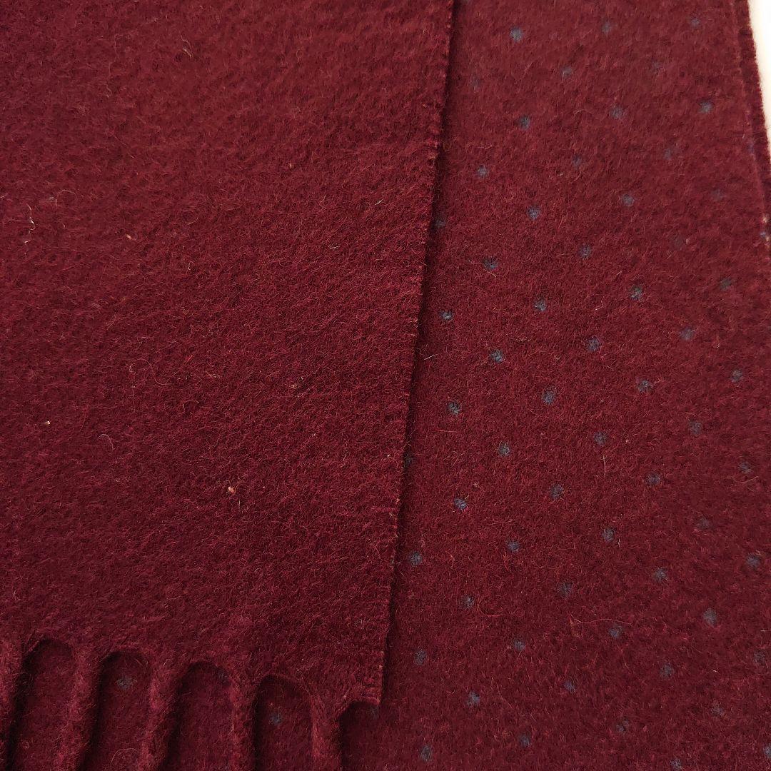 ●Loro Piana ロロピアーナ カシミヤ100%マフラー マイクロドット