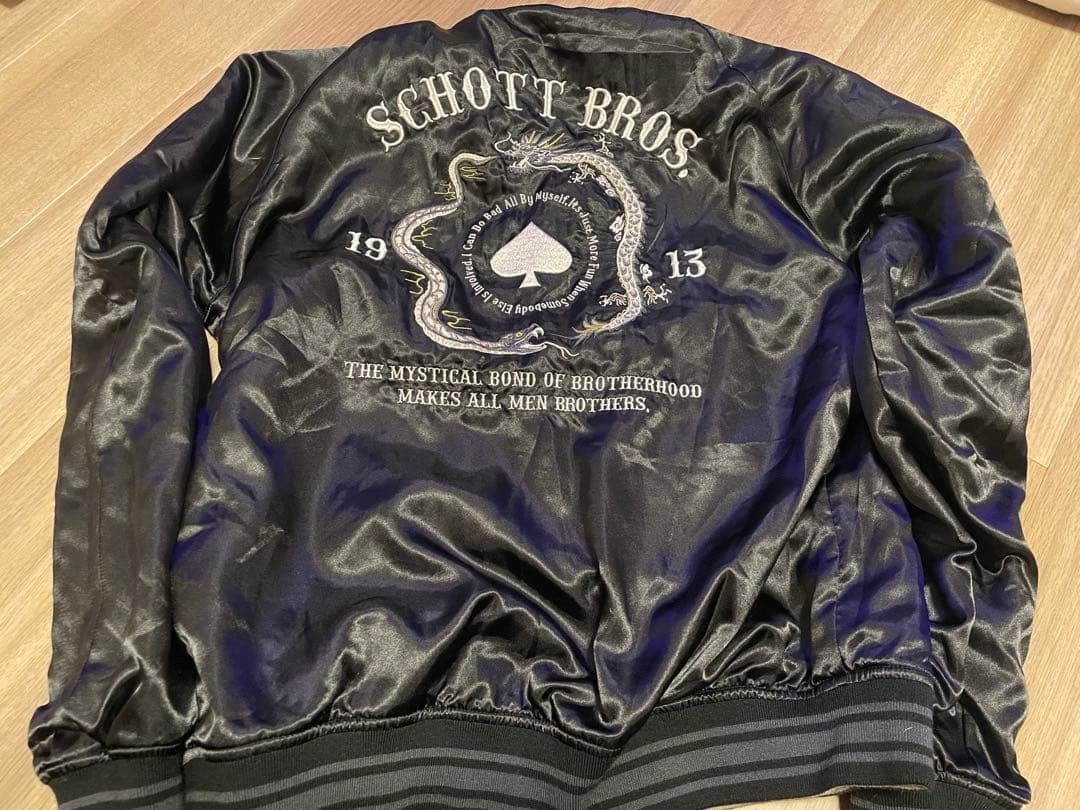 Schott ショットリバーシブルスーベニアジャケット