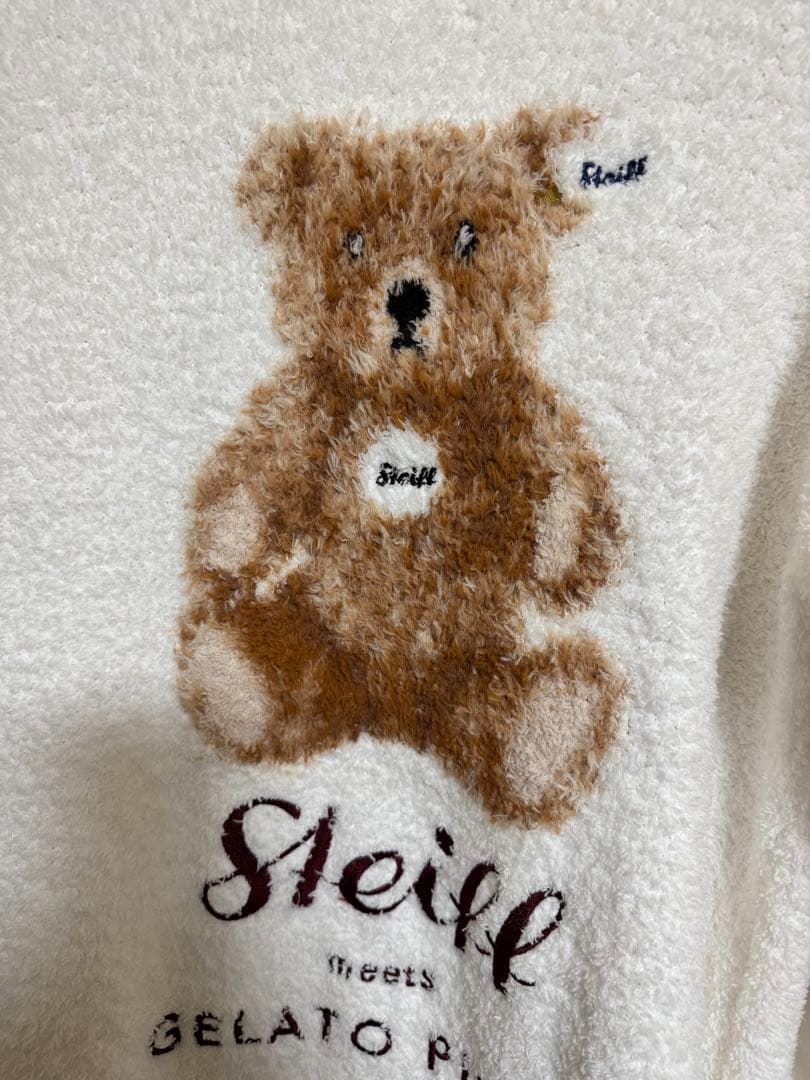 新品ジェラートピケ　steif シュタイフ　パウダージャガードワンピース