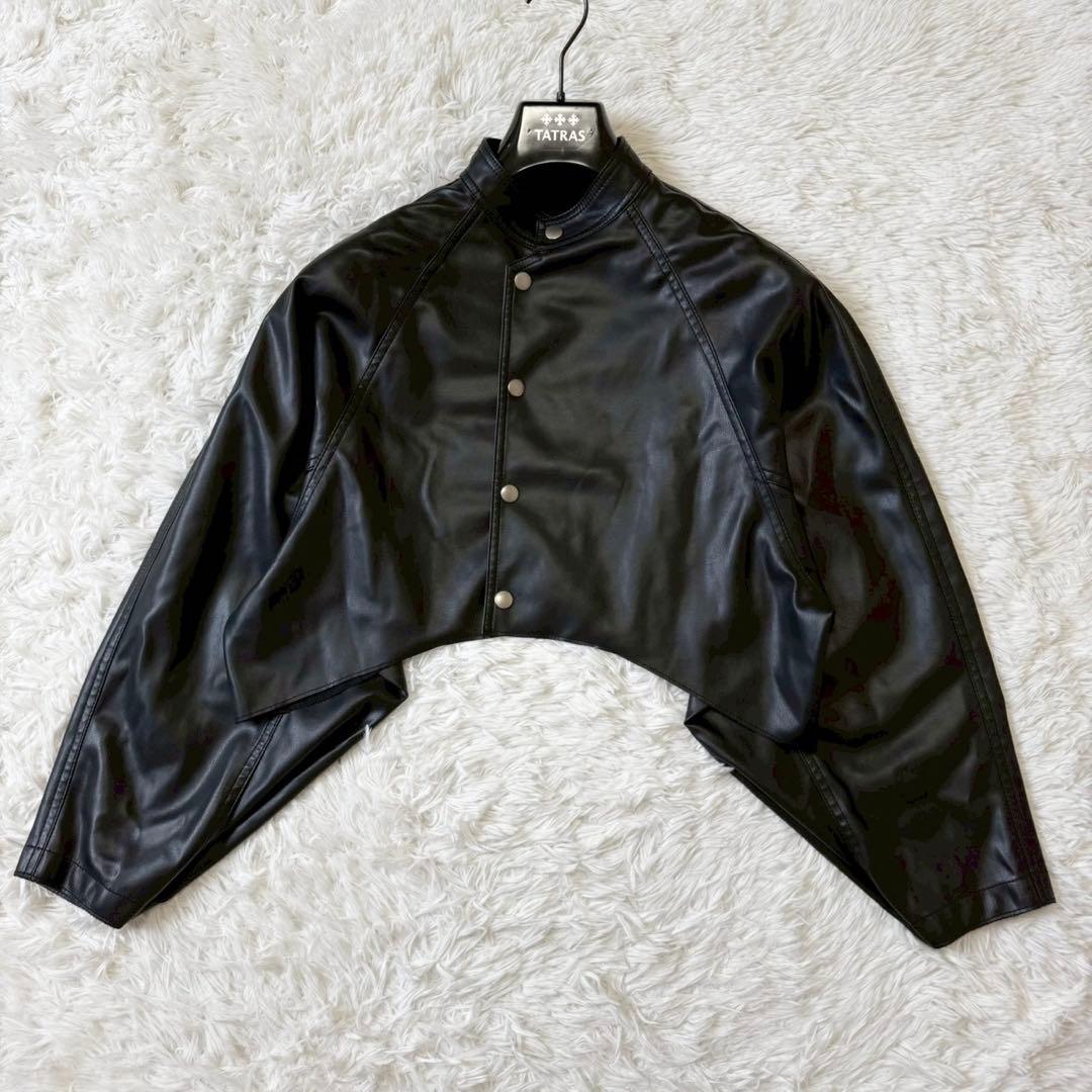 ✨現行/未使用級✨アメリ レザージャケット ROUND SHORT ヴィンテージ