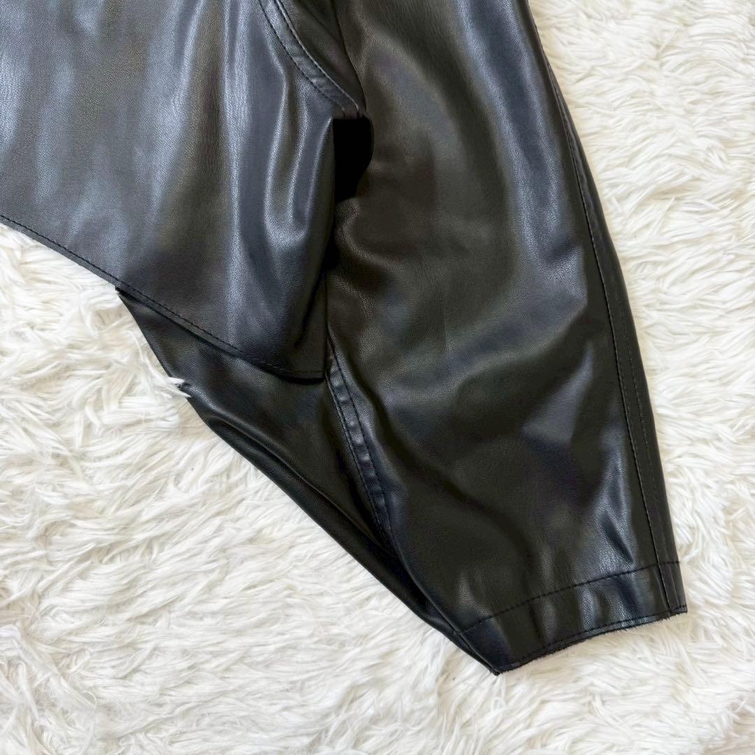 ✨現行/未使用級✨アメリ レザージャケット ROUND SHORT ヴィンテージ