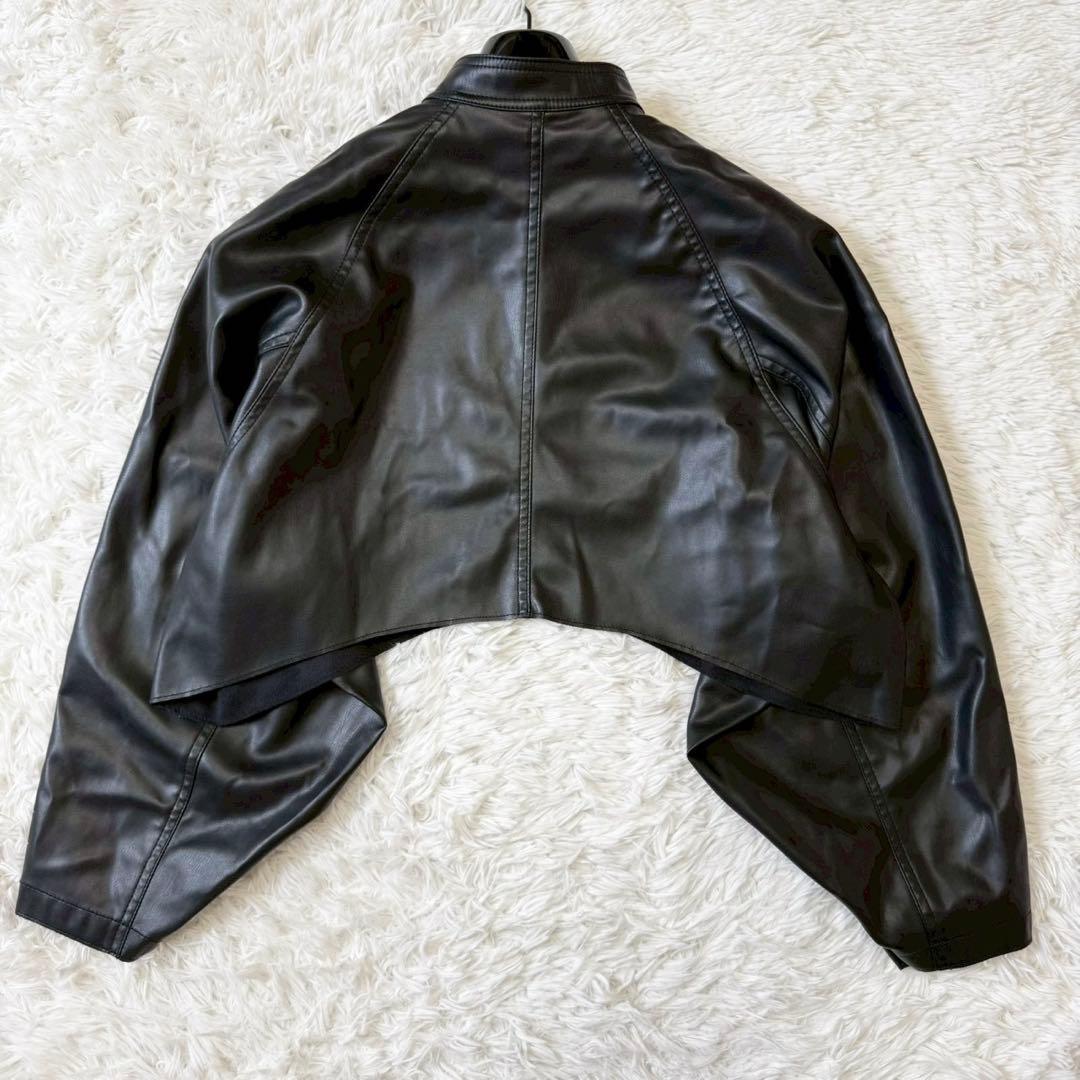 ✨現行/未使用級✨アメリ レザージャケット ROUND SHORT ヴィンテージ