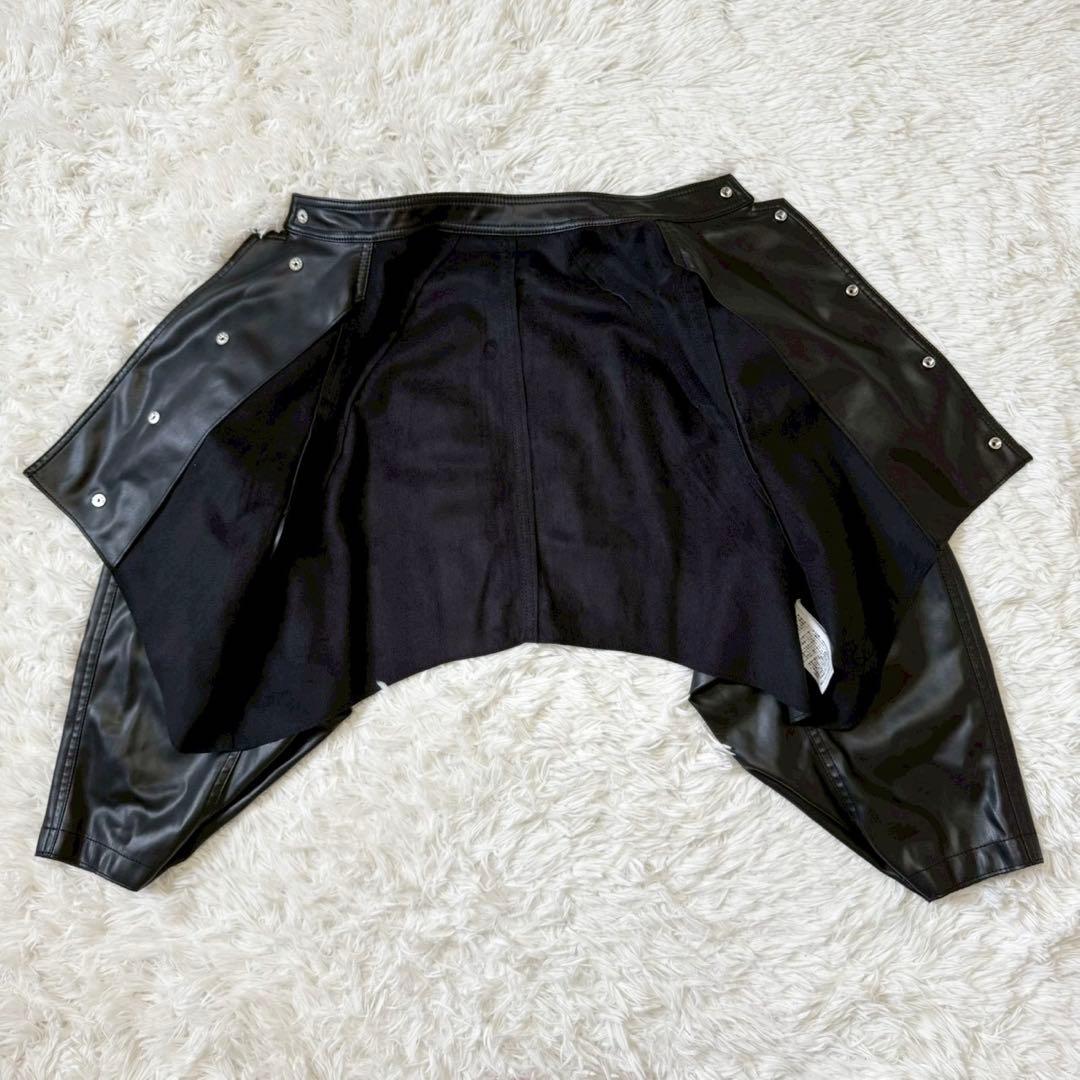 ✨現行/未使用級✨アメリ レザージャケット ROUND SHORT ヴィンテージ
