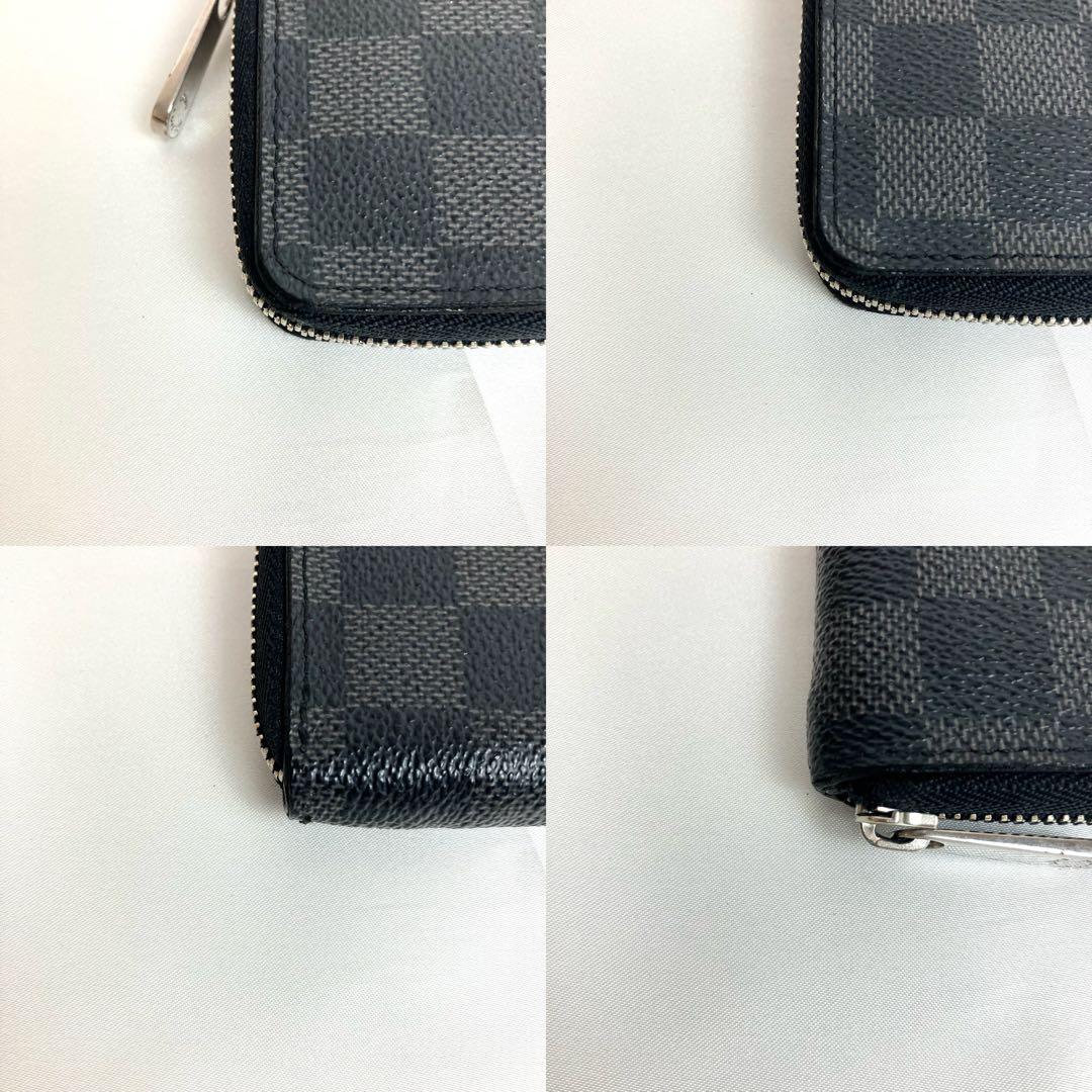 【極美品】ルイヴィトン　ダミエグラフィット　ジッパーケース
