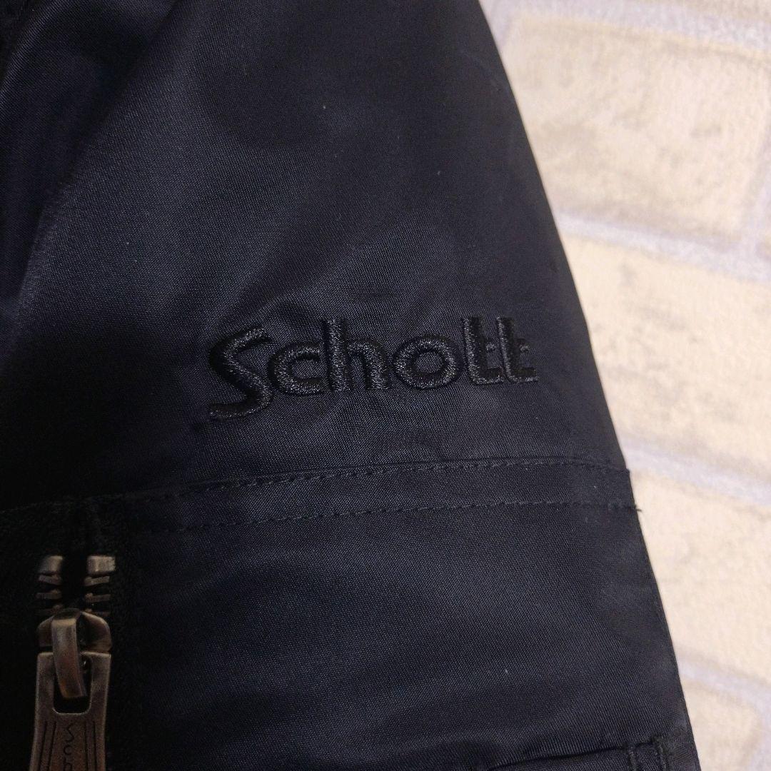 Schott★ショット MA-1 フライトジャケット 黒 M表記 L相当 未使用