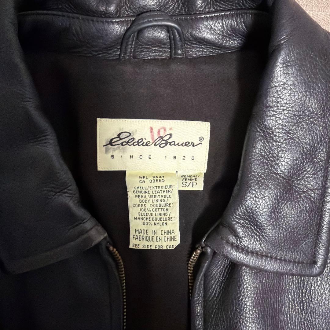 Eddie Bauer レザージャケット S/P