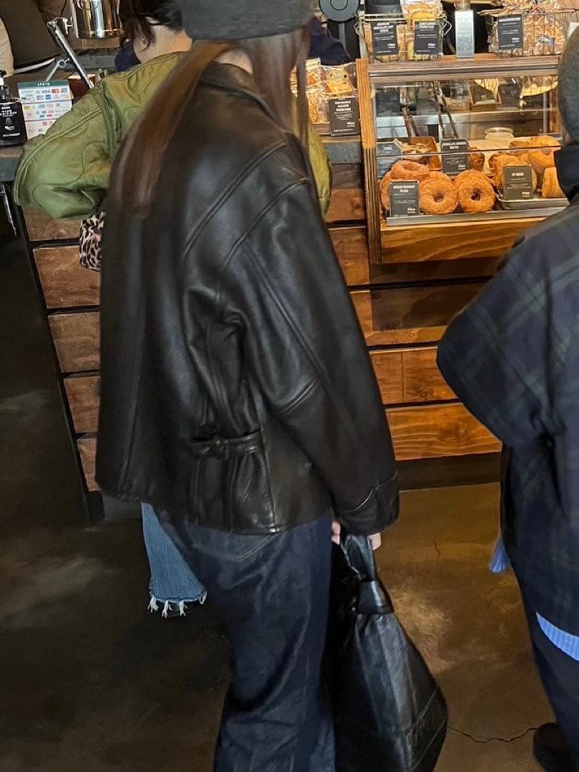 Eddie Bauer レザージャケット S/P