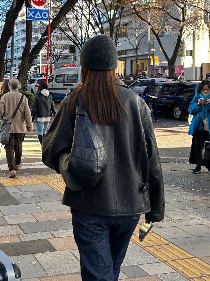 Eddie Bauer レザージャケット S/P