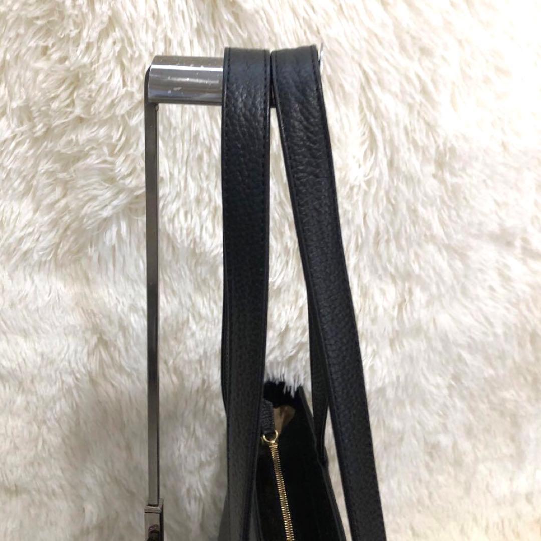新品同様✨ハッシュタグ レザー　トートバッグ ブラック