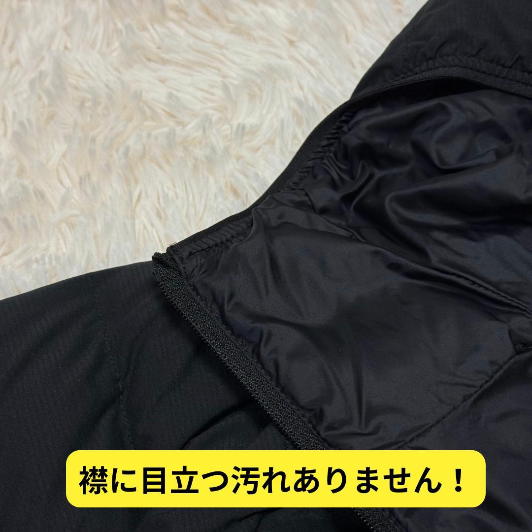 ⭐ほぼ新品　ノースフェイス レッドランフーディ 黒　女性 M　撥水 防寒 保温