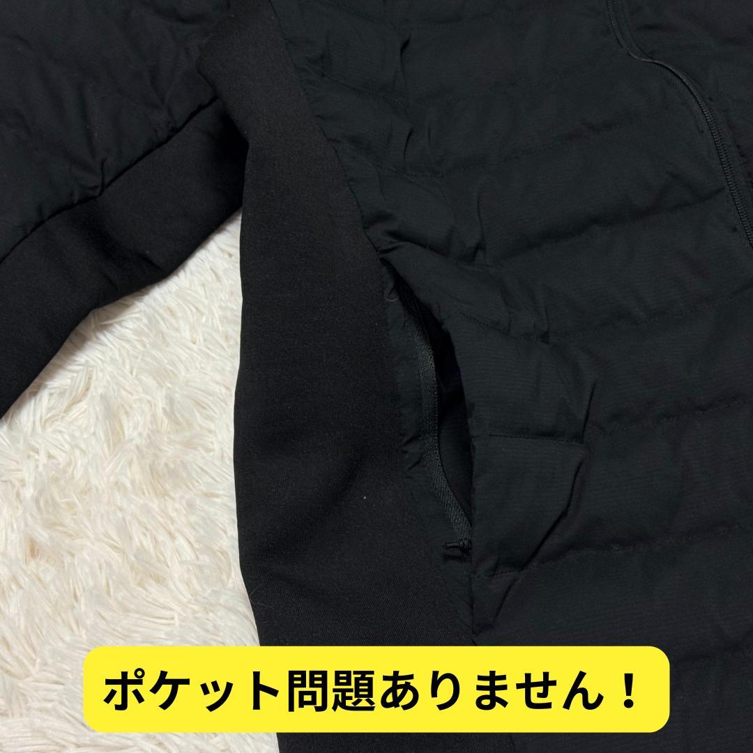 ⭐ほぼ新品　ノースフェイス レッドランフーディ 黒　女性 M　撥水 防寒 保温