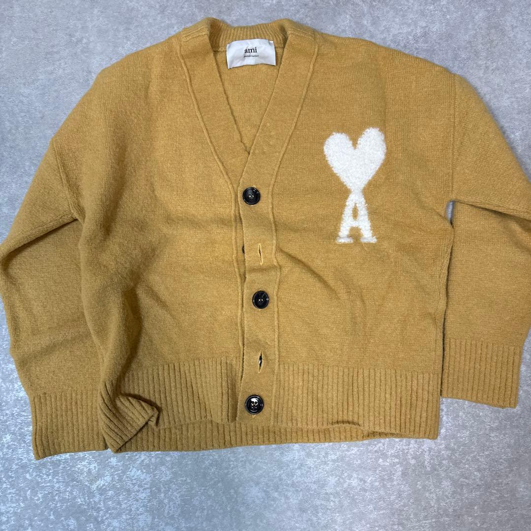 アミパリスハート刺繍 カーディガン XS