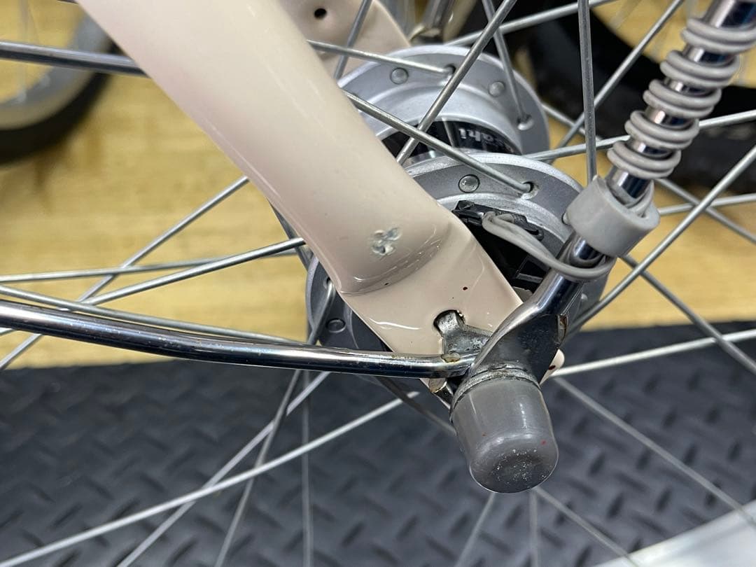 リユース　子供用自転車　あさひ　フェリークjr 20インチ アイボリー