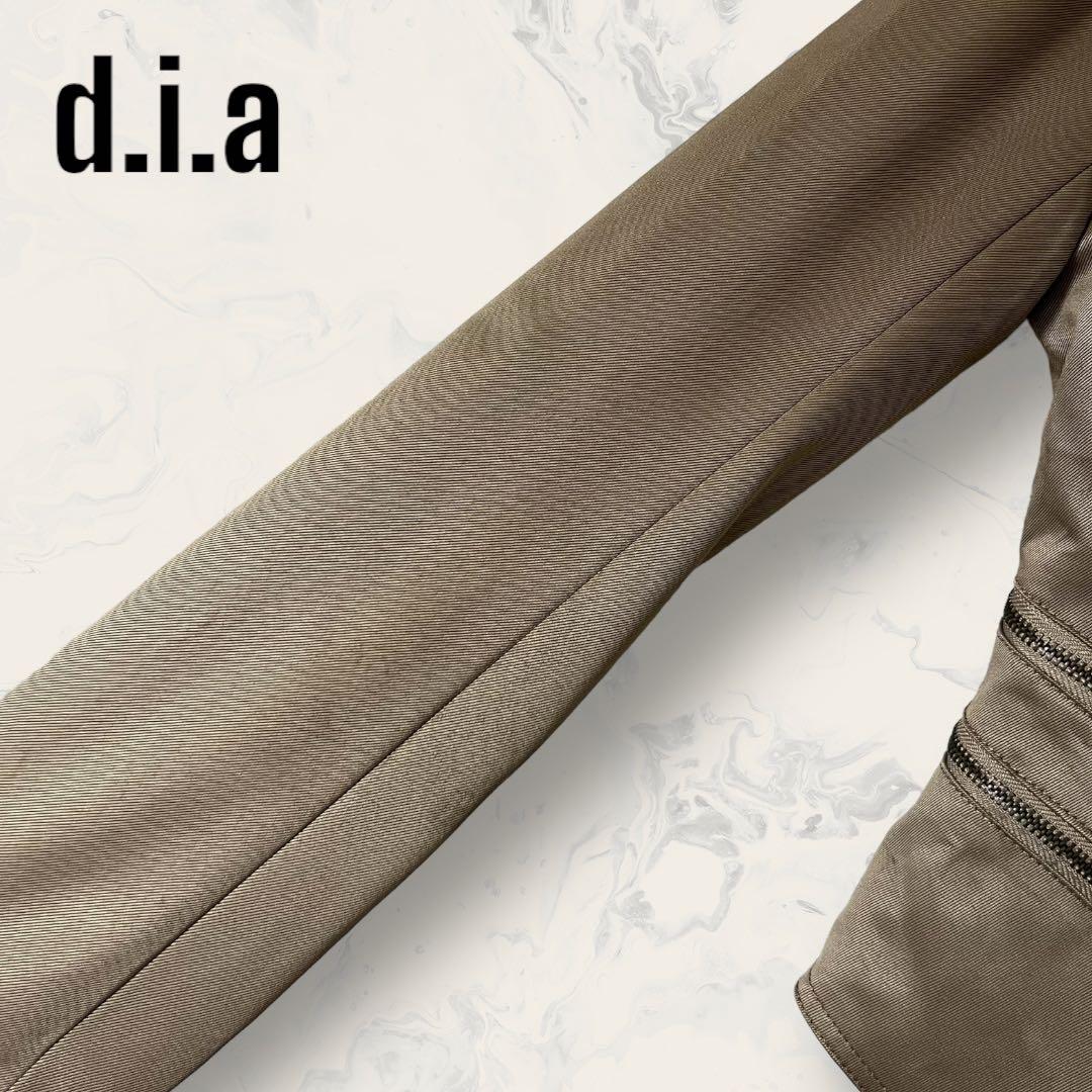 【未使用】 d.i.a ライダース風 ジャケット