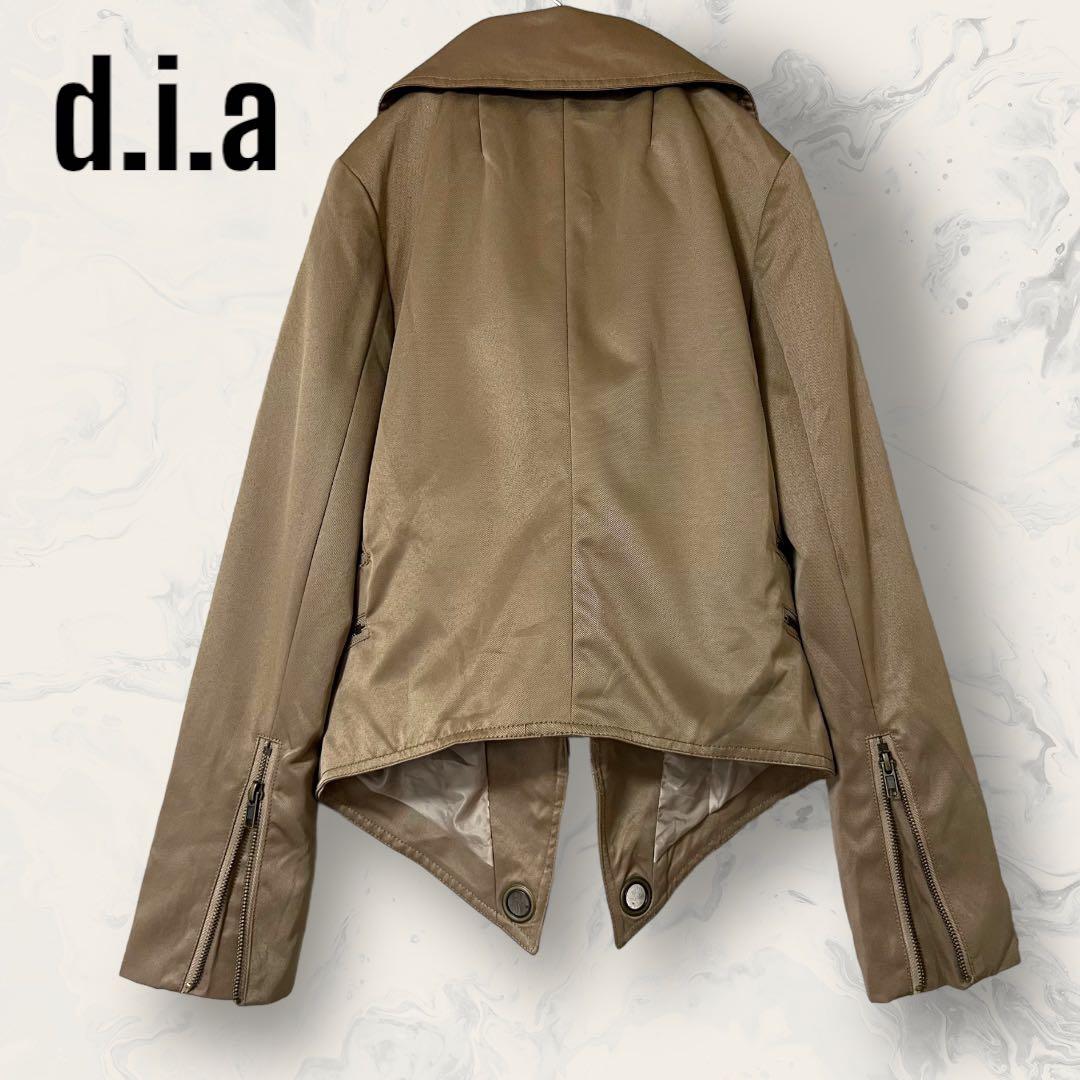 【未使用】 d.i.a ライダース風 ジャケット