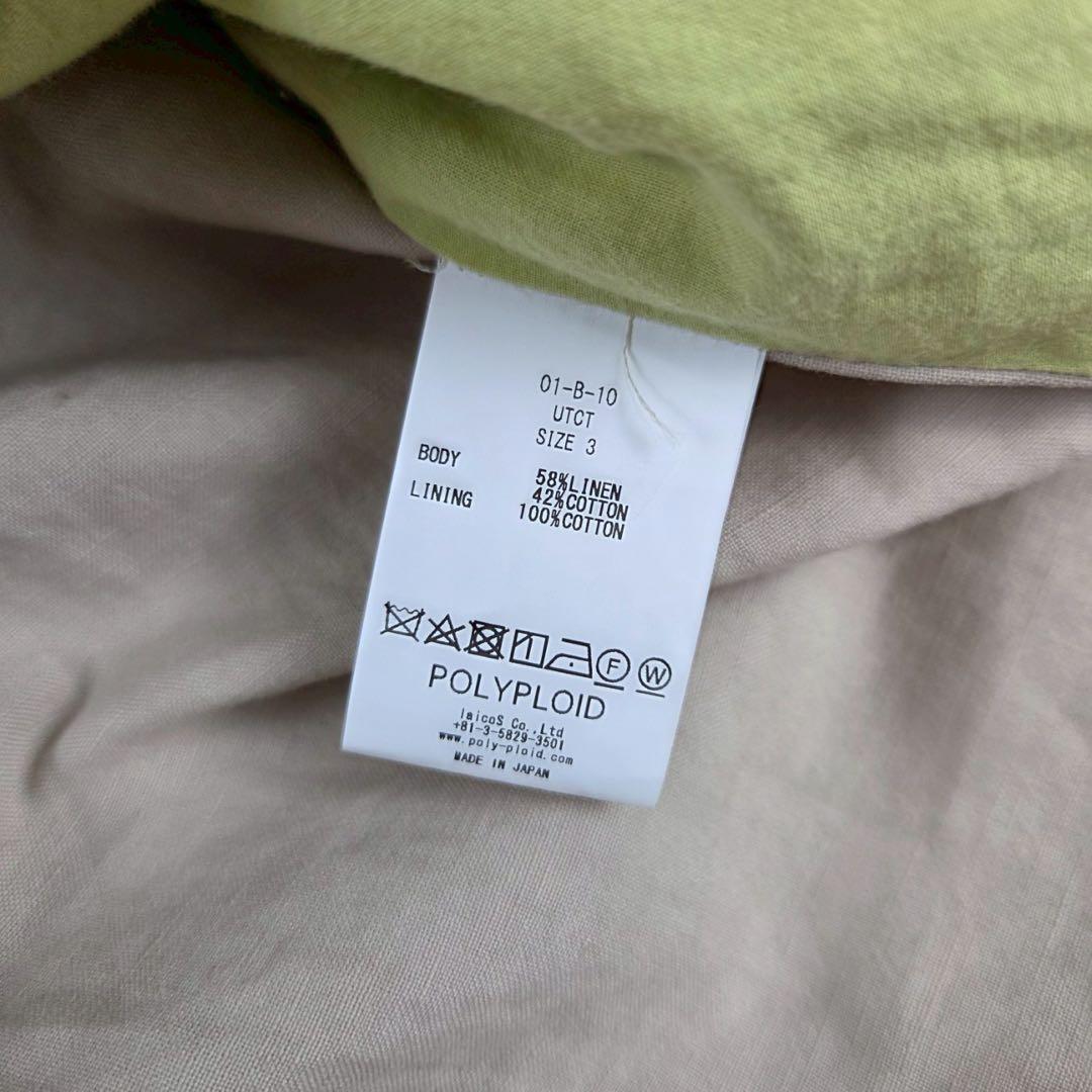 新品未使用 POLYPLOID 2023SS UTILITY COAT B