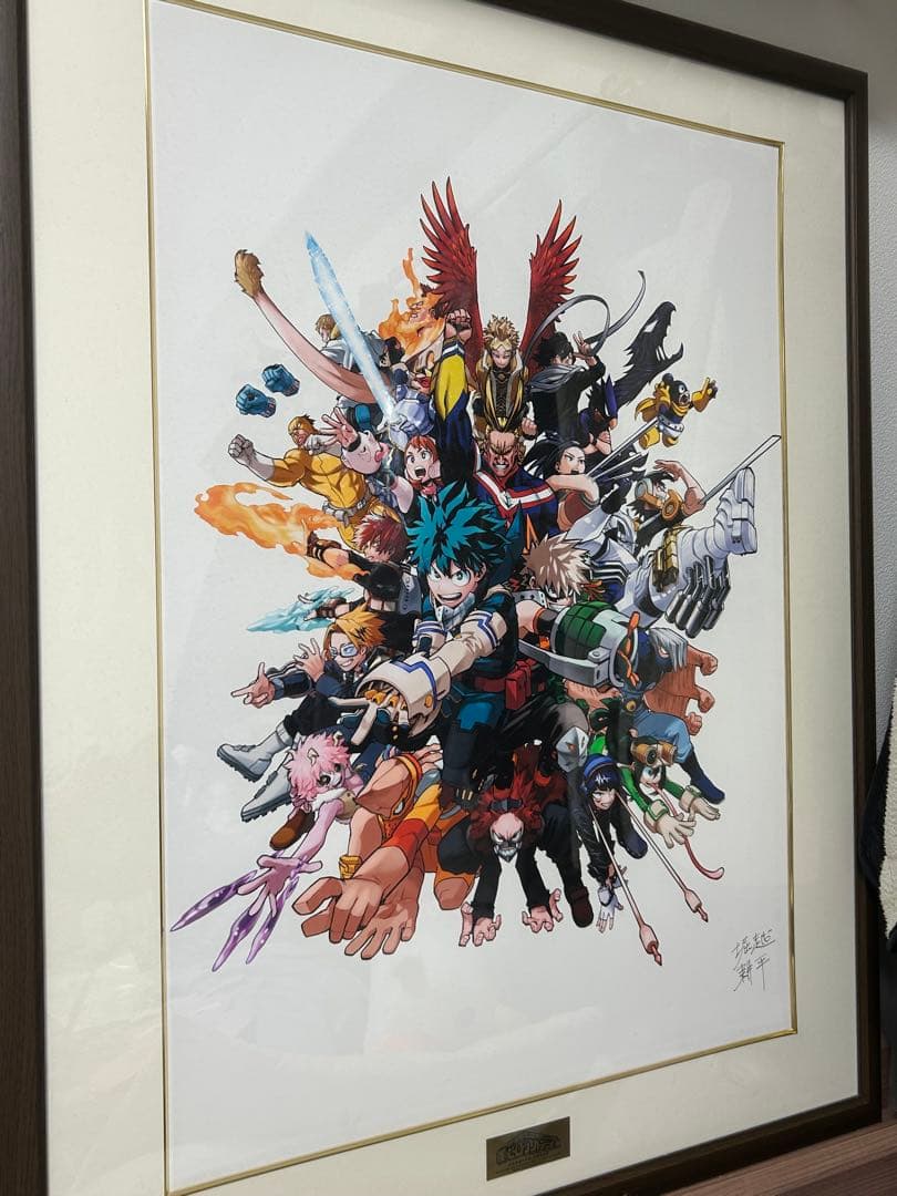 僕のヒーローアカデミア　ヒロアカ展　複製原画