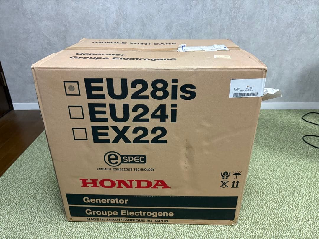 【未使用未開封品】 ホンダ インバーター発電機 EU28is JNA0