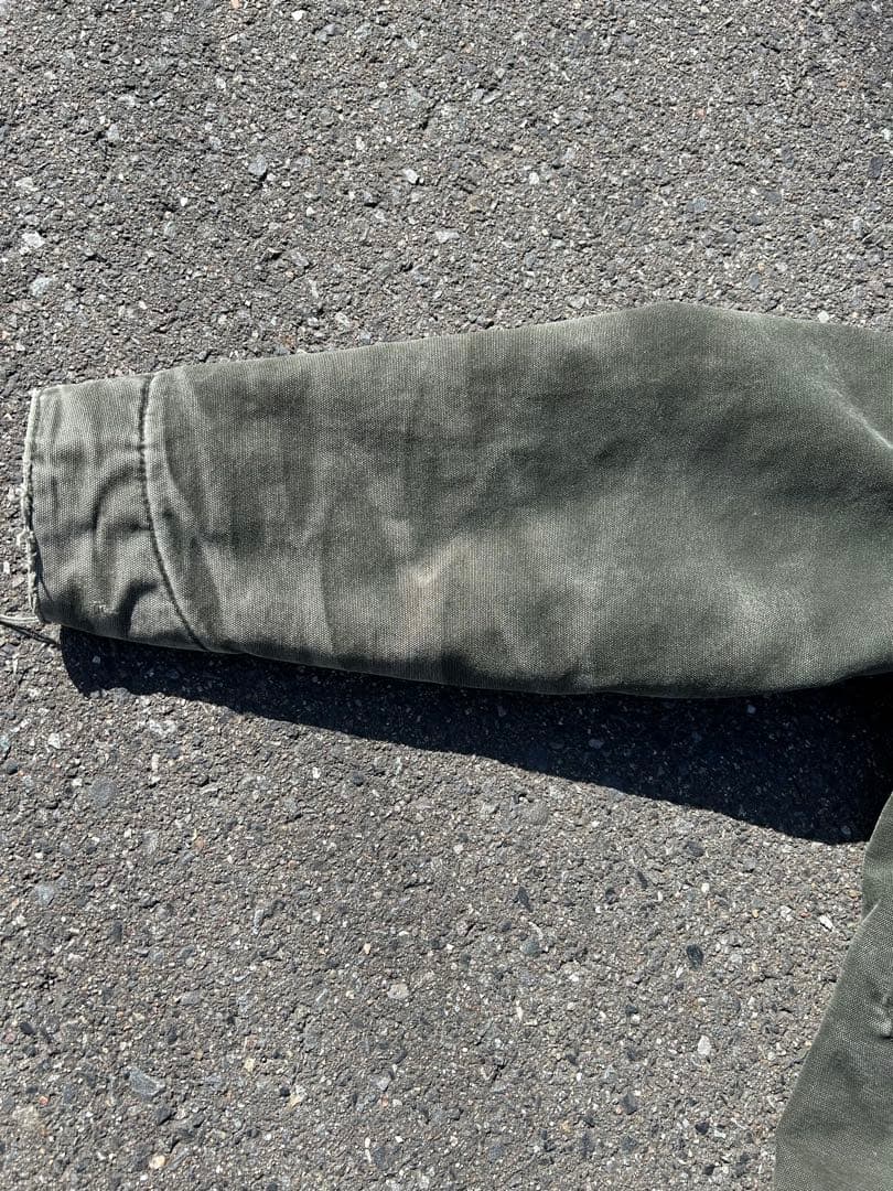 【雰囲気抜群】Carhartt デトロイトジャケットモスグリーン J97 MOS
