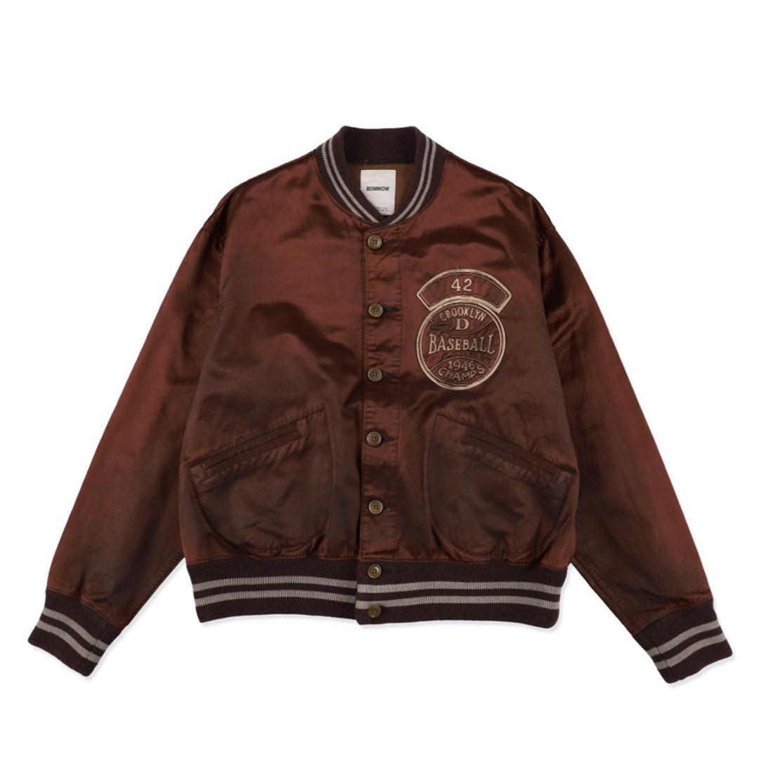 新品■BOWWOW BASEBALL CHAMPION SATIN JACKET