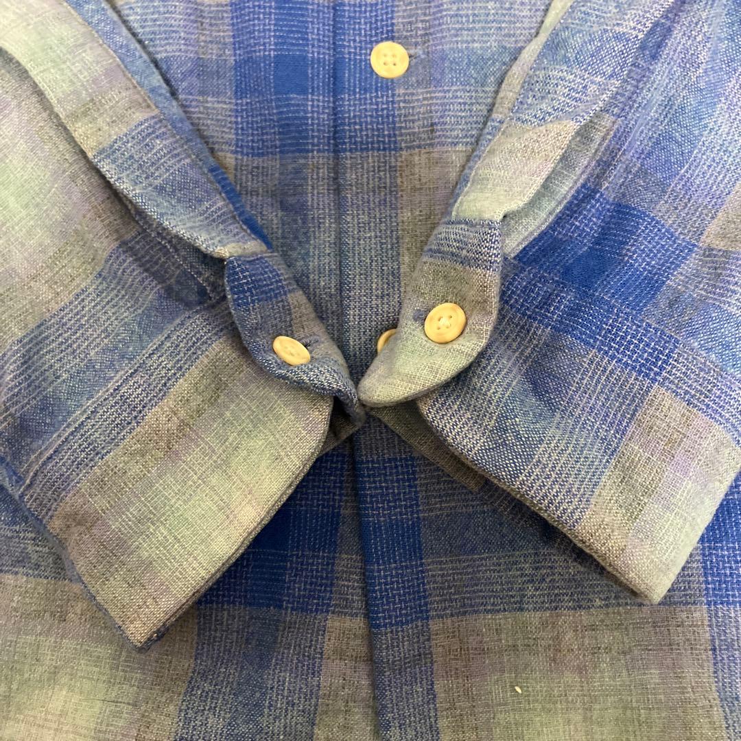 Pendleton ボードシャツ ブルー オンブレ