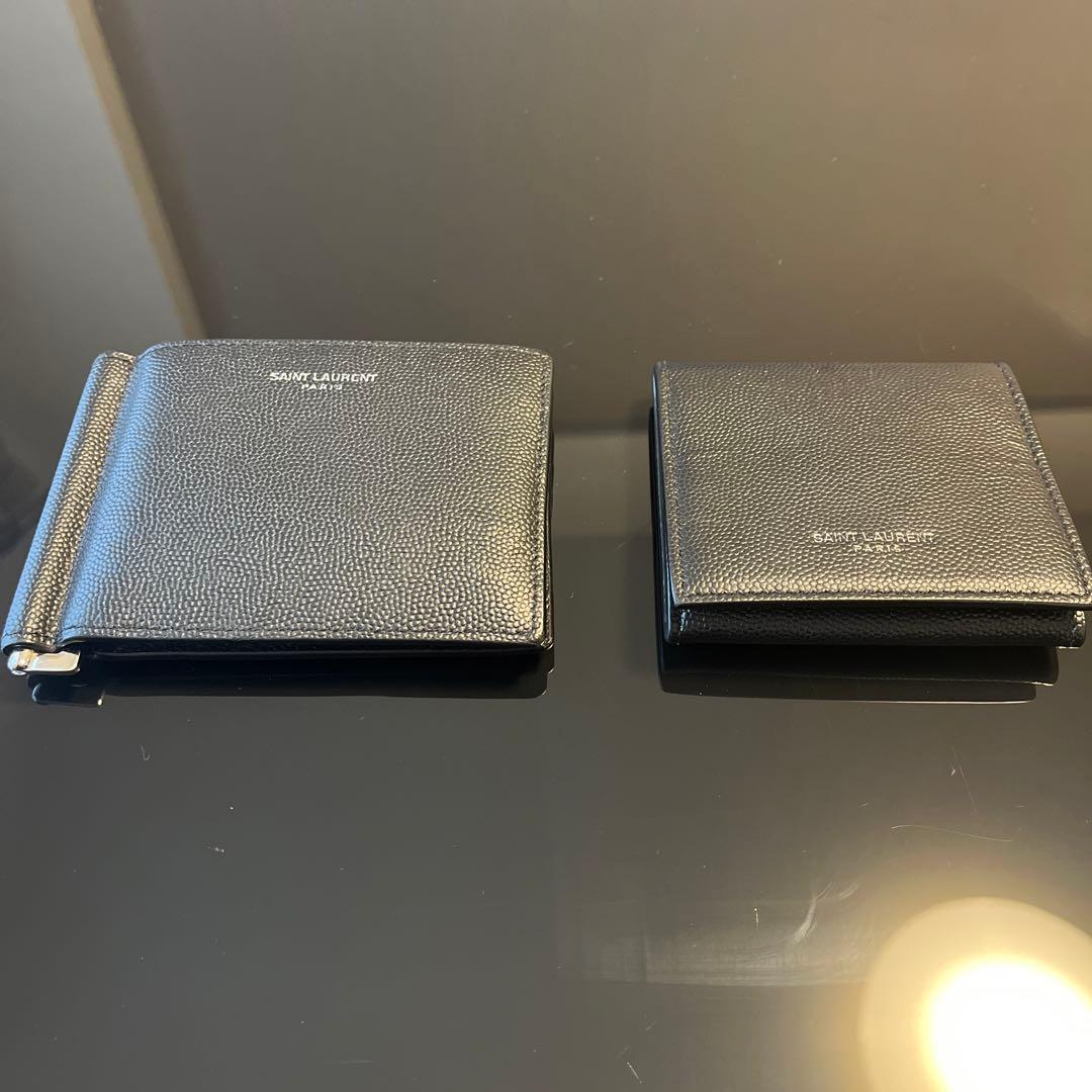 サンローラン　二つ折りマネークリップ、ケース