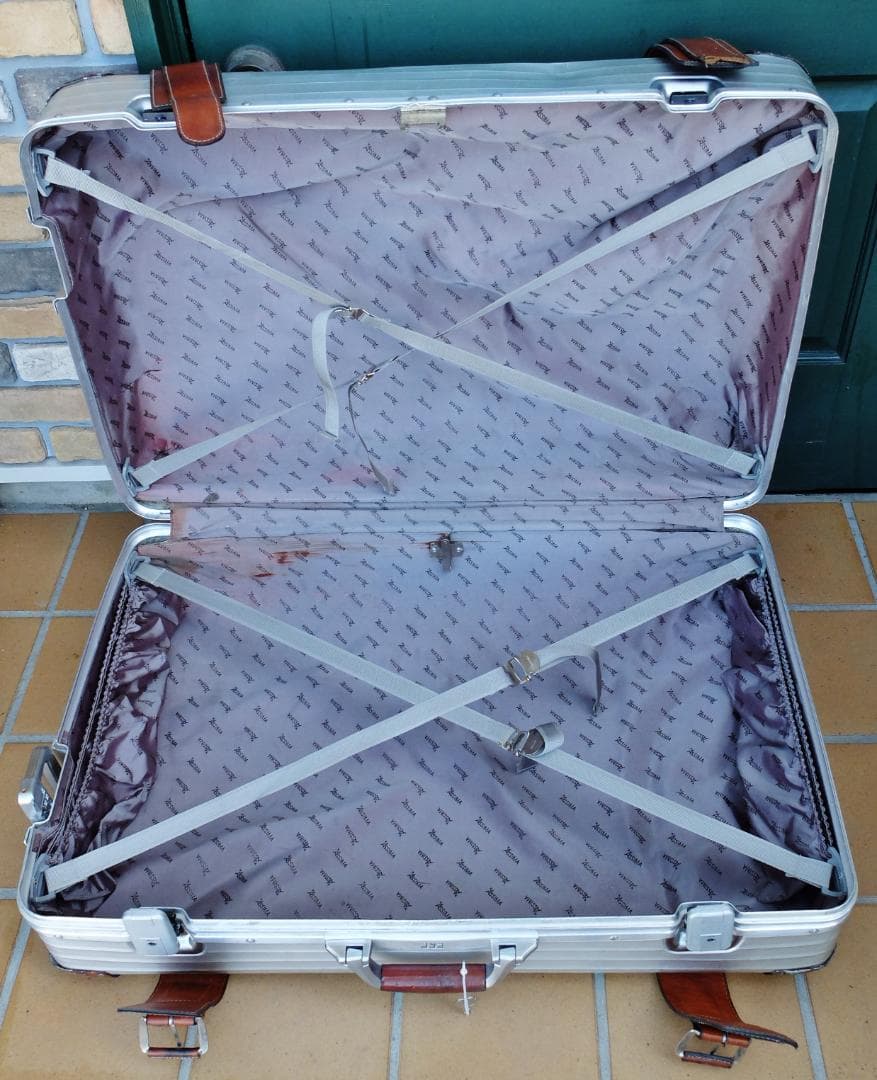 リモワ トパーズ『ASSIMA』2輪プルタブ ジャンボトロリー 104L 激レア