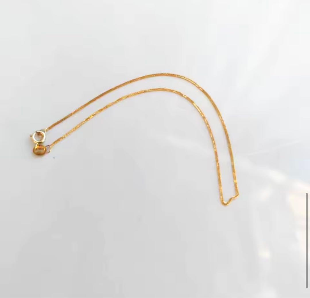 コ*ー様 【週末セール】本物❣️18金ブレスレット18kブレスレット　男性女性兼