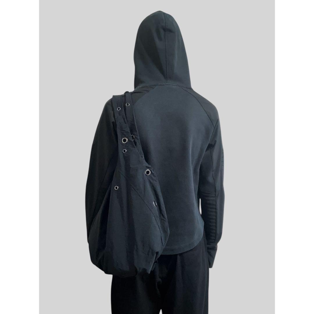 バッグ @zn EYELETS NYLON BAG (BLACK) 3085B