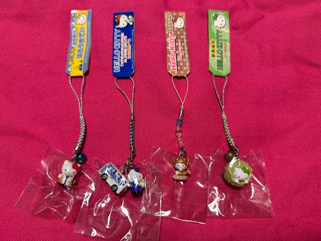ハローキティ ご当地根付けストラップ 24個　まとめ売り