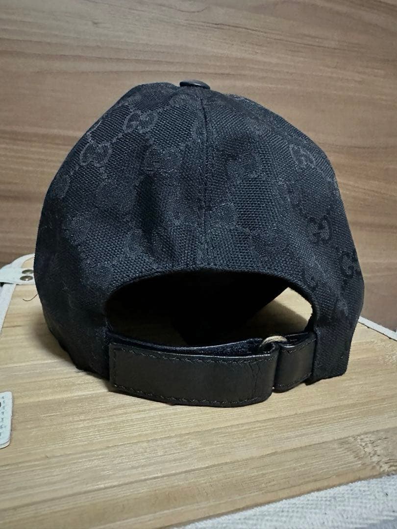 Gucci GGパターン ブラックキャップ