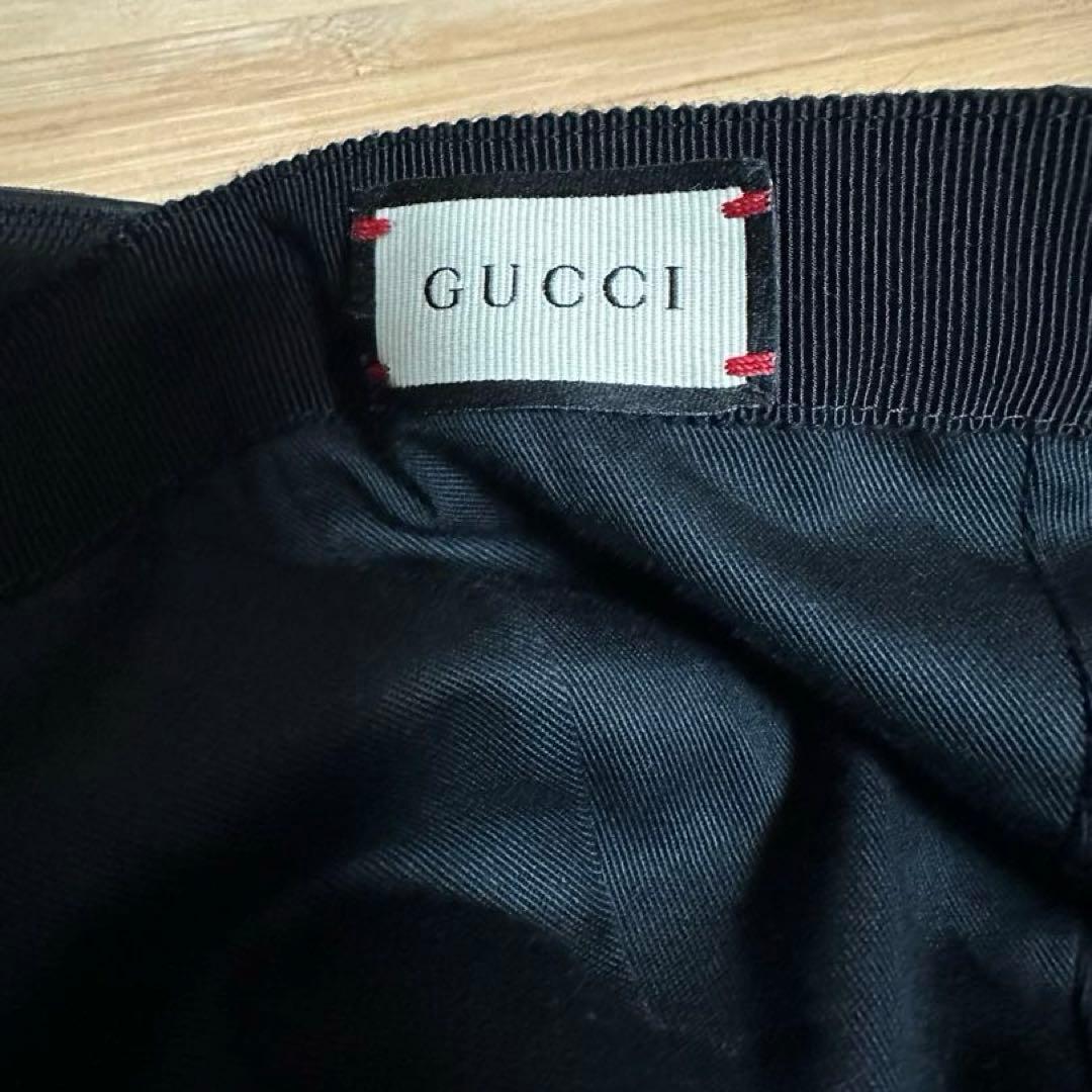 Gucci GGパターン ブラックキャップ