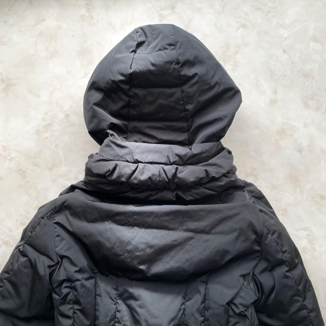 モンクレール NIM GIUBBOTTO ロングダウンコート　XS　ロゴ金具
