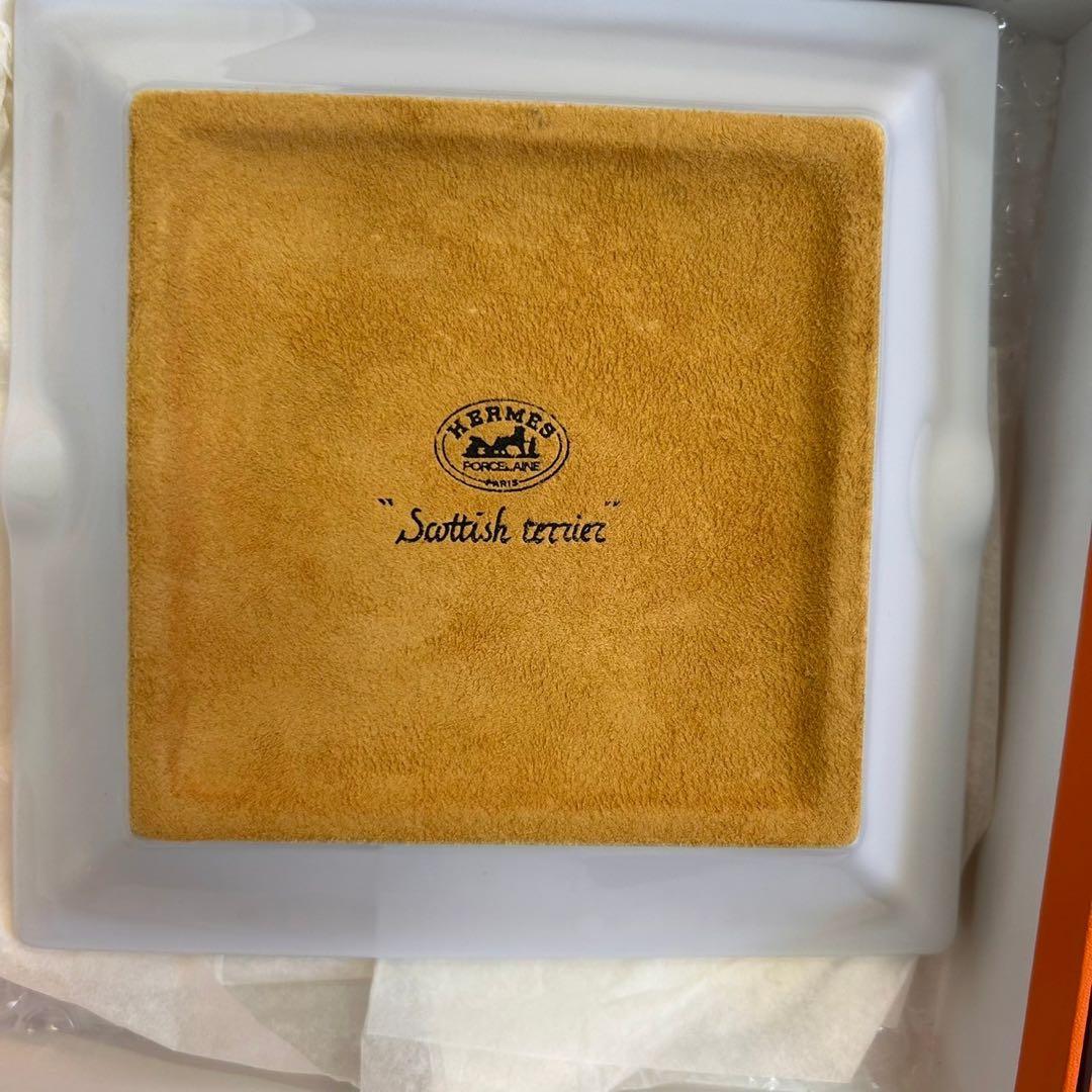 【未使用品】HERMES/エルメス/灰皿/犬/アッシュトレイ