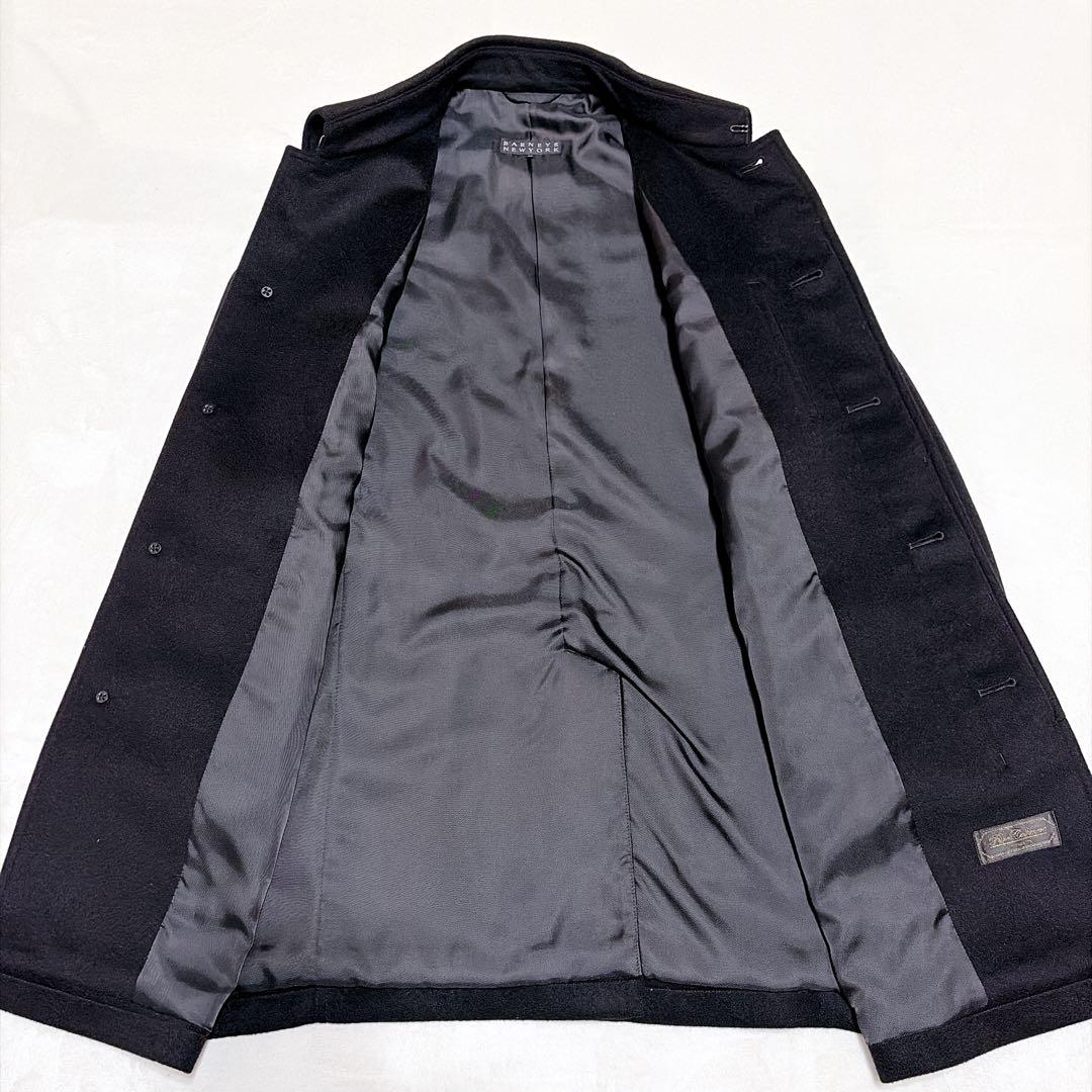 【美品】BARNEYS NEWYORK カシミヤ ステンカラーコート M