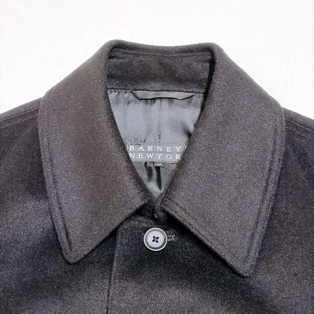 【美品】BARNEYS NEWYORK カシミヤ ステンカラーコート M